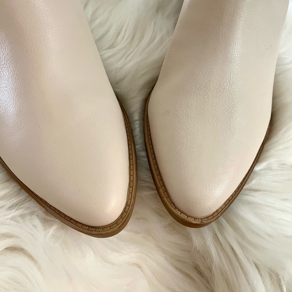 NWOT 7.5 Double Buckle Cutout Heeled Boots - Picture 3 of 11